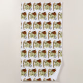 Cleric Dice Design Strandlaken (Voorkant)