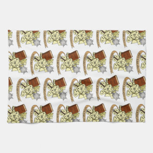 Cleric Dice Design Theedoek