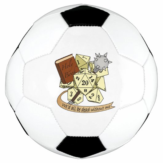 Cleric Dice Design Voetbal (Voorkant)