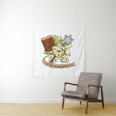 Cleric Dice Design Wandkleed (In situ)