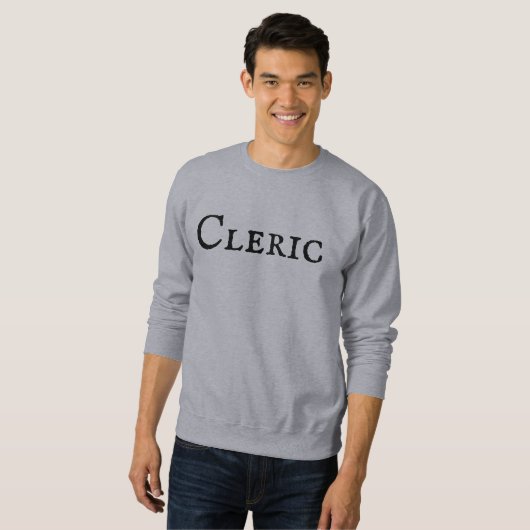 Cleric Mannen Trui (Voorkant volledig)