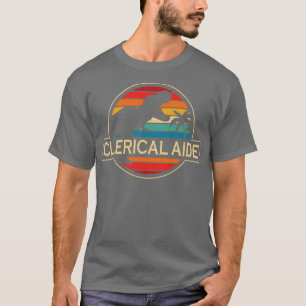 Clerical Aide Dinosaur T-shirt
