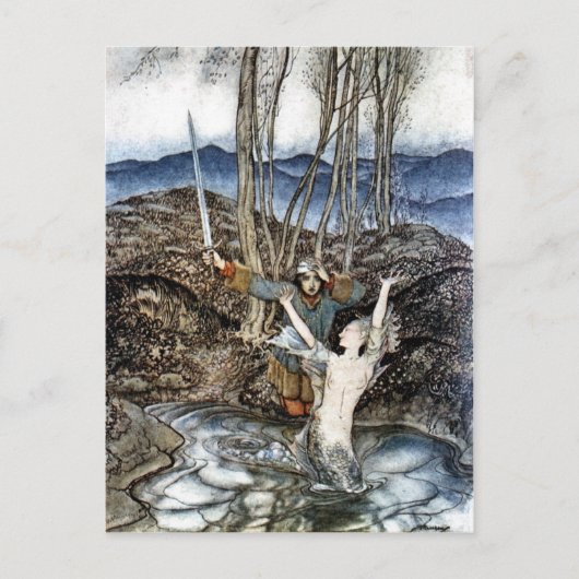 Clerk Colvill en het Mermaid Briefkaart (Voorkant)