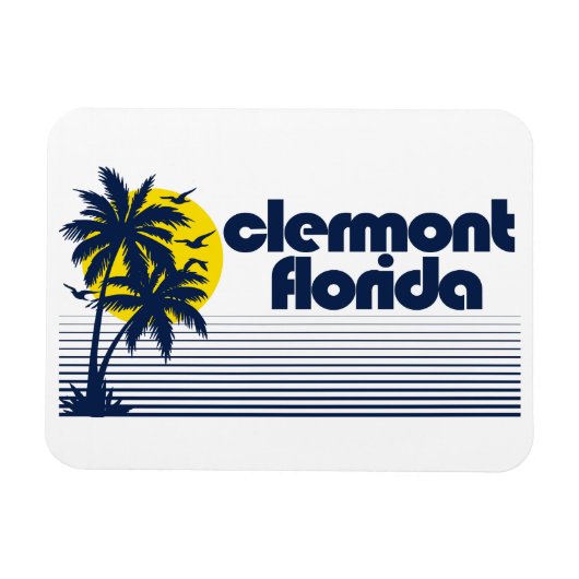 Clermont Florida Magneet (Horizontaal)