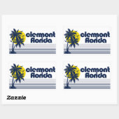 Clermont Florida Rechthoekige Sticker (Vel)