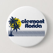 Clermont Florida Ronde Button 7,6 Cm (Voorkant)