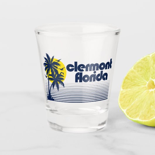 Clermont Florida Shot Glas (Voorkant)