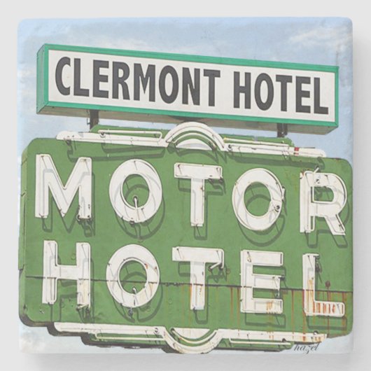 Clermont Hotel Atlanta, Clermont Stenen Onderzetter (Voorkant)