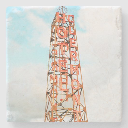 Clermont Hotel, Radio Tower, Clermont Stenen Onderzetter (Voorkant)