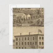 Clermont Woolen Mills Briefkaart (Voorkant / Achterkant)