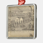 Clermont Woolen Mills Metalen Ornament (Links)