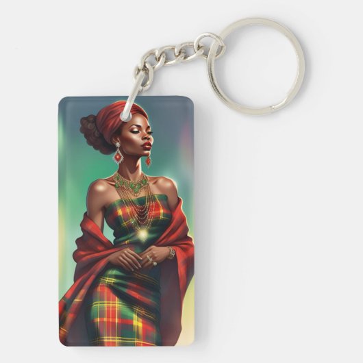 CLES MADRAS-POORT SLEUTELHANGER (achterkant)