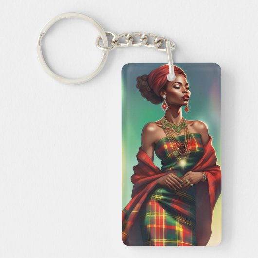 CLES MADRAS-POORT SLEUTELHANGER (Voorkant)