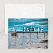 Clevedon Pier, Somerset, Engeland Briefkaart (Voorkant / Achterkant)