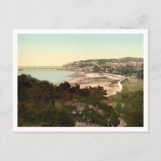 Clevedon, Somerset, Engeland Briefkaart (Voorkant)