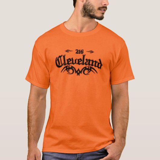 Cleveland 216 t-shirt (Voorkant)