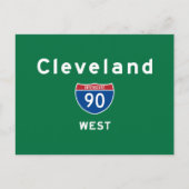 Cleveland 90 briefkaart (Voorkant)