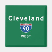 Cleveland 90 magneet (Voorkant)