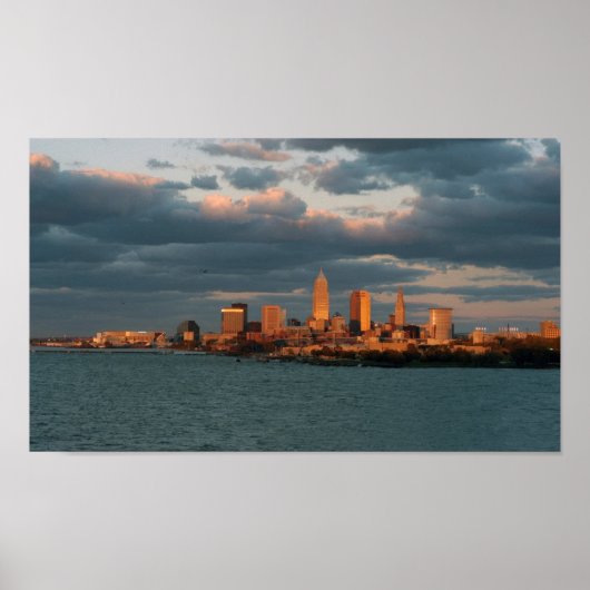 Cleveland A Glow Poster (Voorkant)