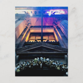 Cleveland Architectuur tijdens het Christmas Brief Feestdagenkaart