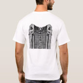 Cleveland Art Deco Bridge-beeld T-shirt (Achterkant)