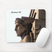 Cleveland Art Deco (Bridge Guard) Mousepad Muismat (Met muis)