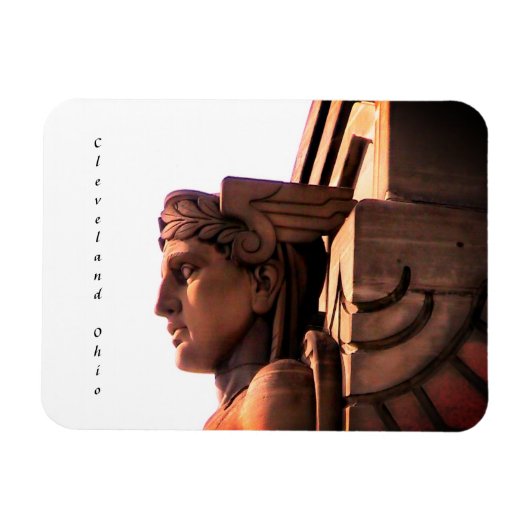 Cleveland Art Deco Guard Magnet Magneet (Horizontaal)
