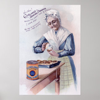 Cleveland Baking Powder AD Poster