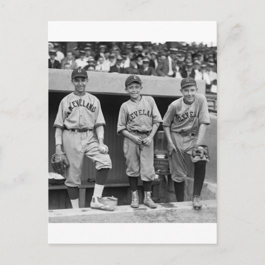 Cleveland Ball Boys, 1922 Briefkaart (Voorkant)