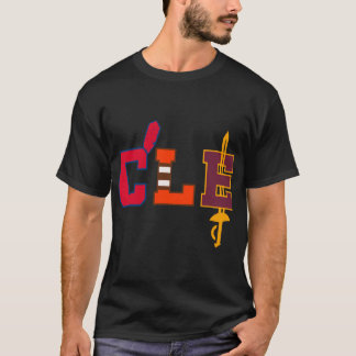 Cleveland Baseball Bats  Ohio CLE Retro Gif T-shirt