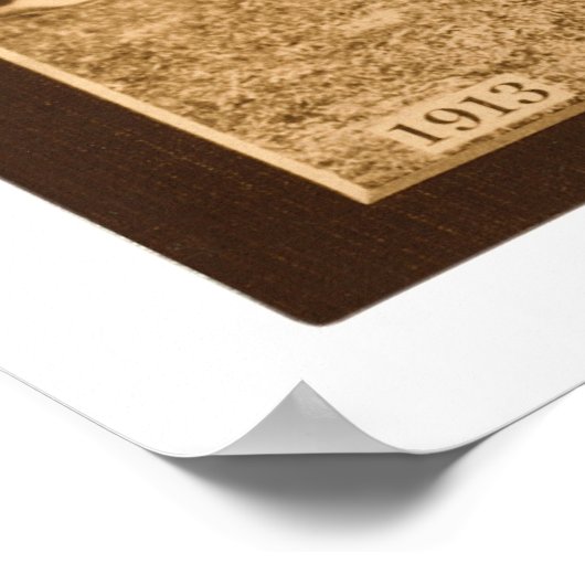 Cleveland Baseball Team 1913 Poster (Hoek)