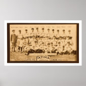 Cleveland Baseball Team 1913 Poster (Voorkant)