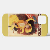 Cleveland Bicycles American Girl in Yellow Case-Mate iPhone Case (Achterkant (horizontaal))