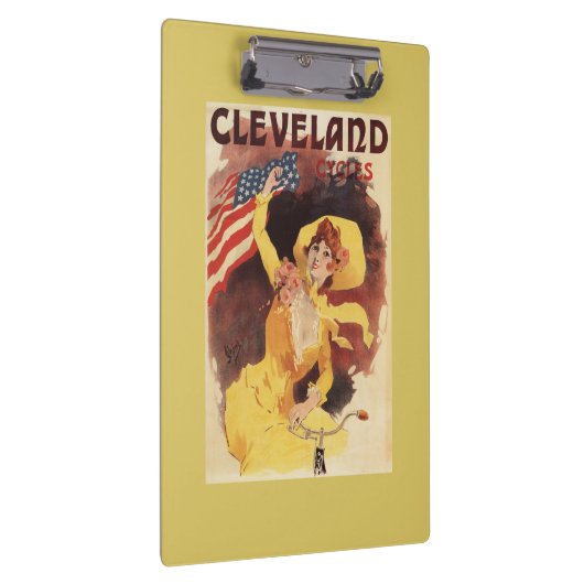 Cleveland Bicycles American Girl in Yellow Klembord (Rechts)