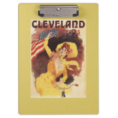 Cleveland Bicycles American Girl in Yellow Klembord (Voorkant)