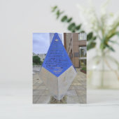 Cleveland blue - Memorial Plaza Briefkaart (Staand voorkant)