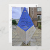 Cleveland blue - Memorial Plaza Briefkaart (Voorkant / Achterkant)