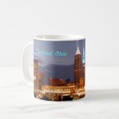 Cleveland Blues Skyline Mok (Voorkant links)