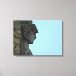 Cleveland Bridge Art foto Uitgerekte canvas Print