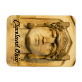 Cleveland Bridge Guard Front Magnet Magneet (Horizontaal)