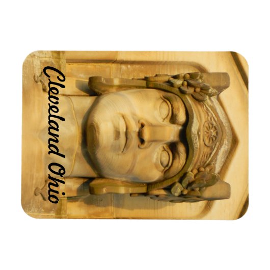 Cleveland Bridge Guard Front Magnet Magneet (Horizontaal)