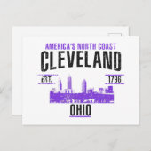 Cleveland Briefkaart (Voorkant / Achterkant)