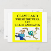 CLEVELAND BRIEFKAART (Voorkant / Achterkant)