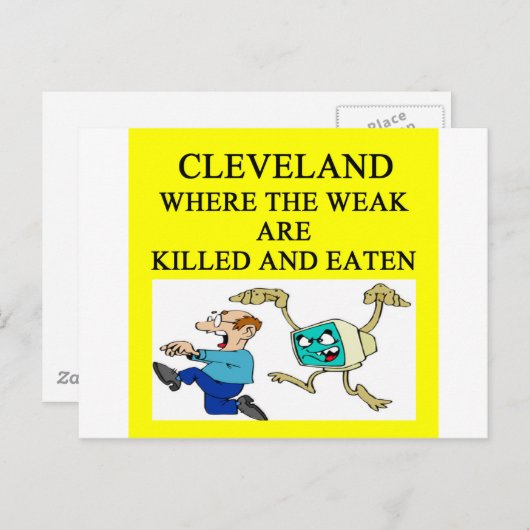 CLEVELAND BRIEFKAART (Voorkant / Achterkant)