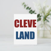 CLEVELAND BRIEFKAART (Staand voorkant)