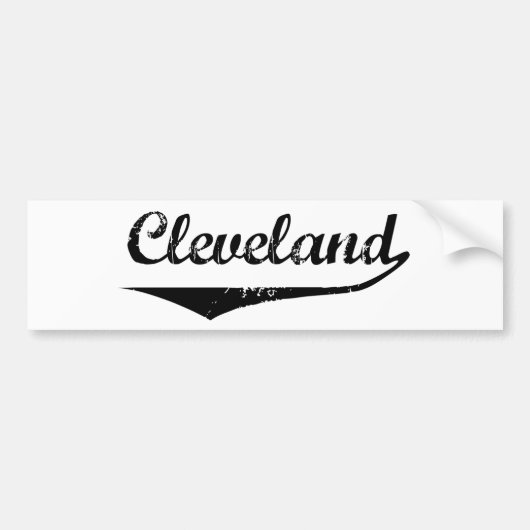 Cleveland Bumpersticker (Voorkant)