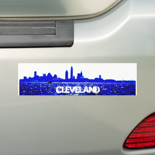 Cleveland Bumpersticker (Op auto)