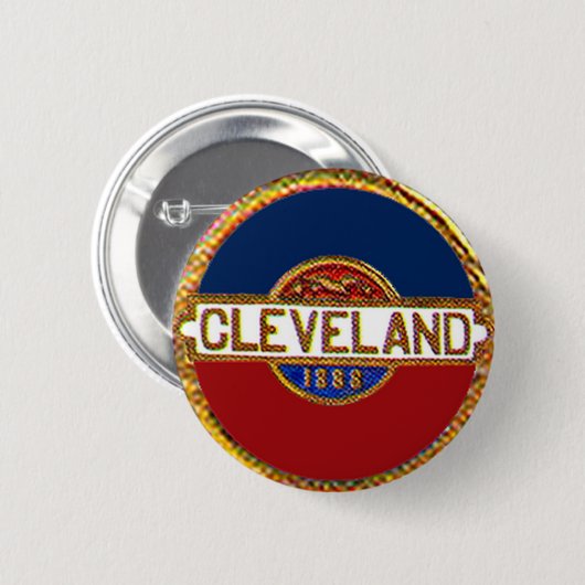Cleveland - Button (Voorkant /achterkant)