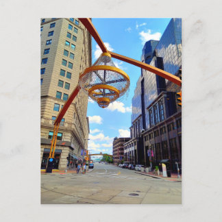 Cleveland Chandalier at Playhouse Square Briefkaart