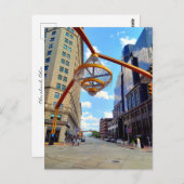 Cleveland Chandalier at Playhouse Square Briefkaart (Voorkant / Achterkant)